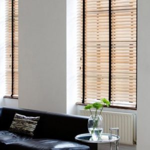 wooden blinds