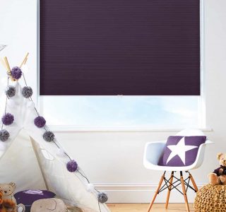 DARBY PLUM Honeycomb Blinds DARBY PLUM Honeycomb Blinds