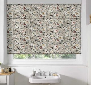 FLORAL TAUPE