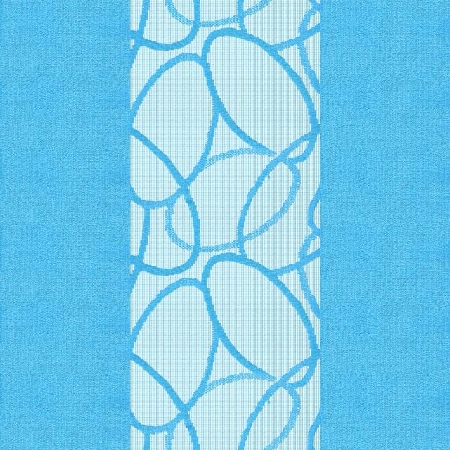 Oval Baby Blue Vertex Blind